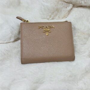 Prada Small Saffiano Leather Wallet